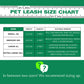 Basil Printed Green Padded Leash