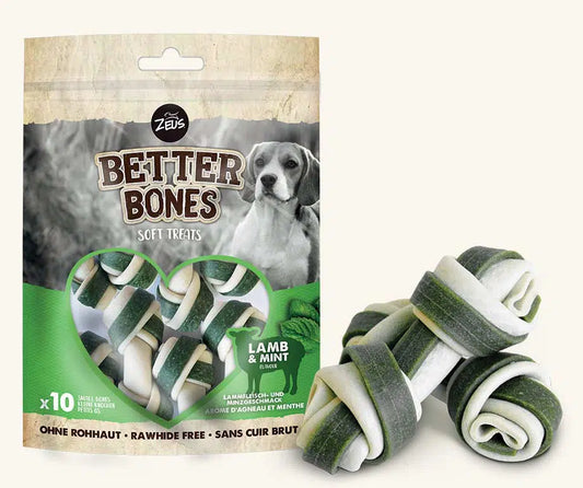 Zeus Better Bone Lamb & Mint Flavor for Dogs 10pcs