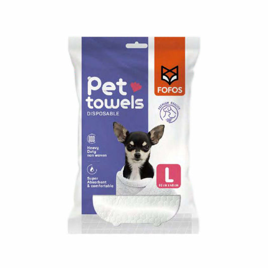 FOFOS Disposable Pet Towels L 80 x 40 cm