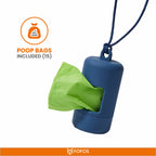 FOFOS Poop Bag Sets Navy 6x6x11cm