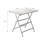 Aeolus FT-821H Sprint Ultra-Light Weight Competition Table For Pets Silver - Small