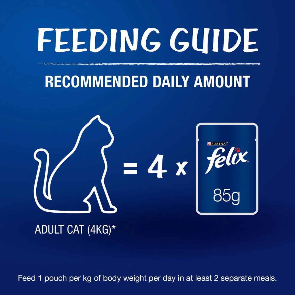 Purina Felix Chicken in Jelly Wet Cat Food 85g