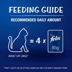 Purina Felix with Mackerel in Jelly Wet Cat Food 85g