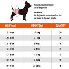 FOFOS Diaper Female Dog L 14pcs (Waist Size 32-50cm)