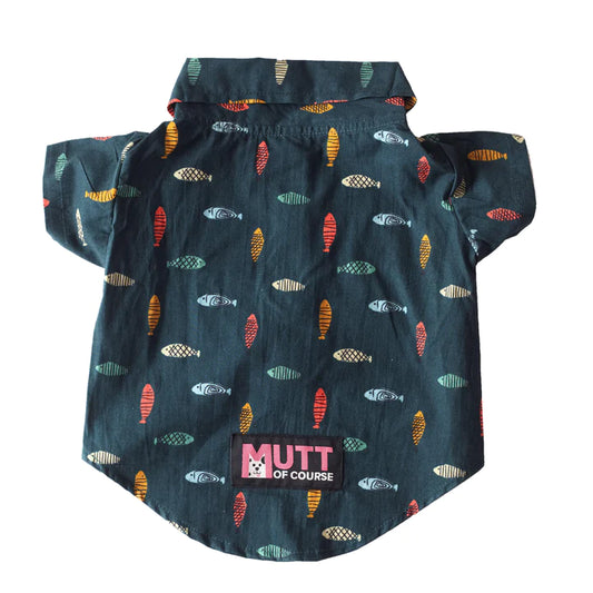 Mutt of Course Fishes in The Sea Shirt For Your Furry Friend