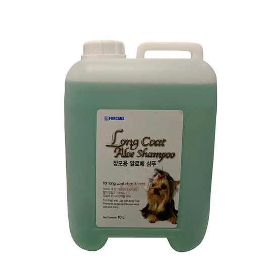 Forbis Long Coat Aloe Shampoo for Dogs & Cats 10litre