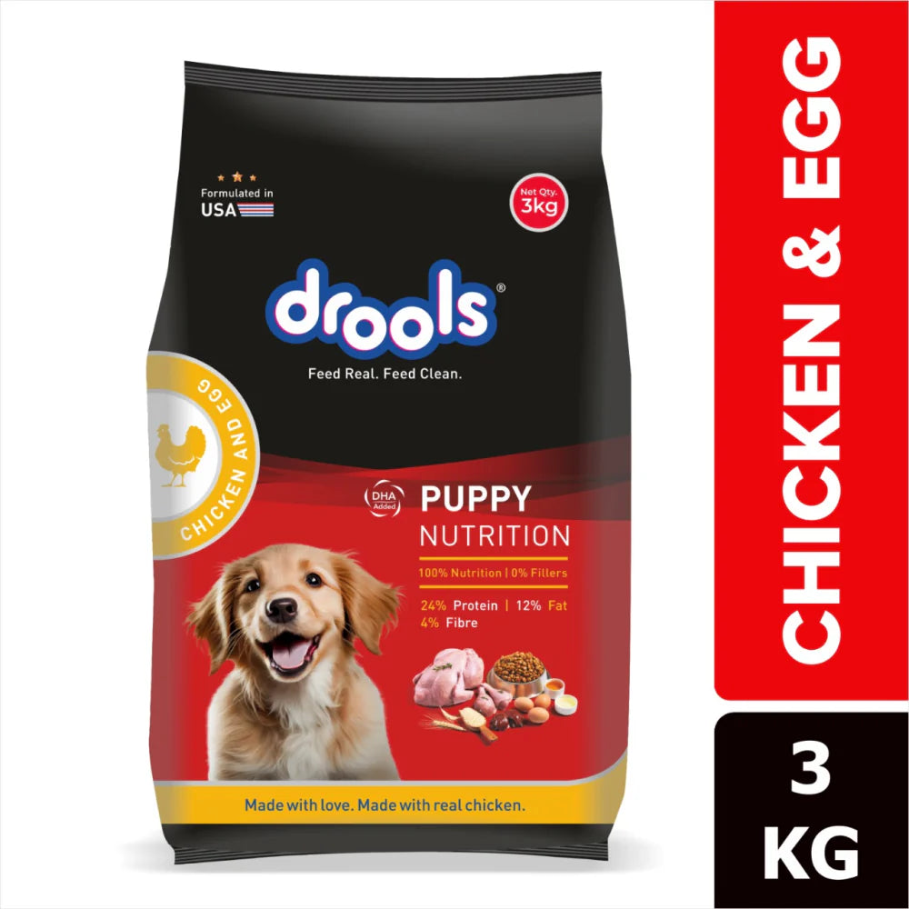 Drools Chicken and Egg Puppy Dry Dog Food