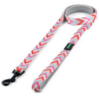 Basil Printed Pink Padded Leash