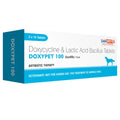 Sava Vet Doxypet 100mg (Doxycycline) Tablet for Dogs and Cats (pack of 10 tablets)
