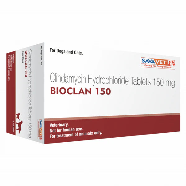 Sava Vet Bioclan (Clindamycin) Tablet for Dogs and Cats 1 x 10 Tablets