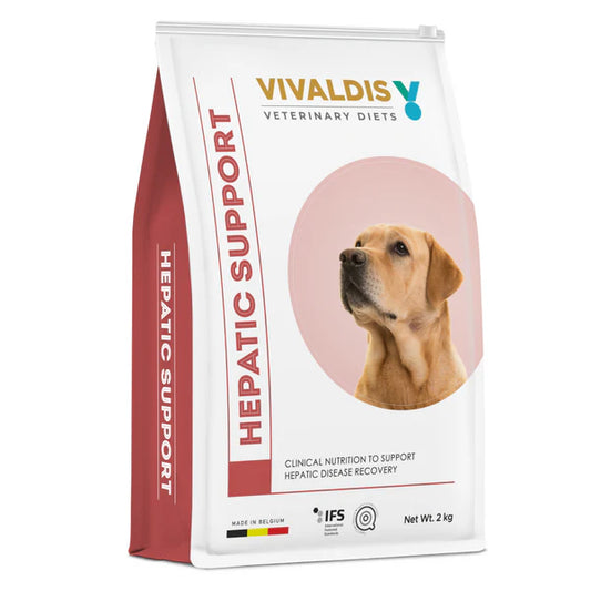 Vivaldis Veterinary Hepatic Support Dry Dog Food 2kg