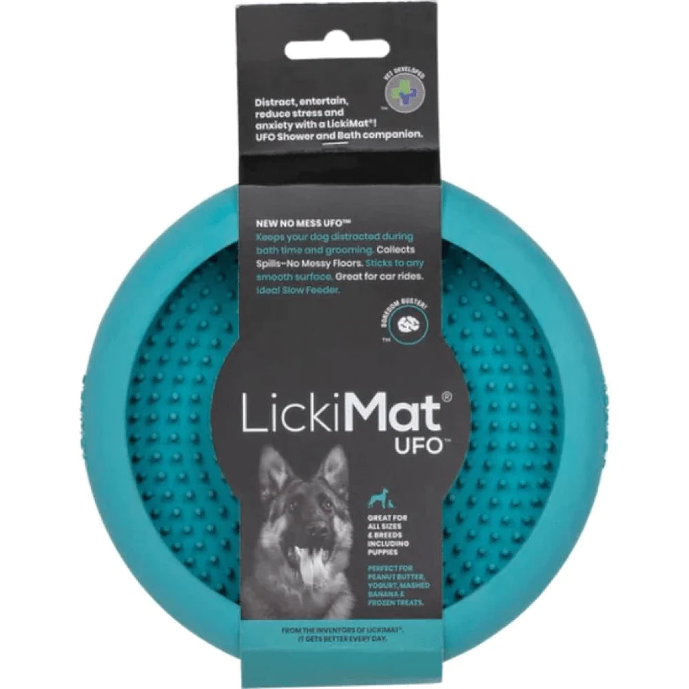 LickiMat UFO Slow Feeder For Dog 17.78x3.81x17.78cm