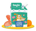 Smylo Hydration Rich Fish with Pumpkin, Broccoli and Raspberry Bone Broth for Cats 100ml