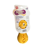 GiGwi Dumbbell Lion Heads Treat Dispenser and Squeak Toy for Dogs Medium