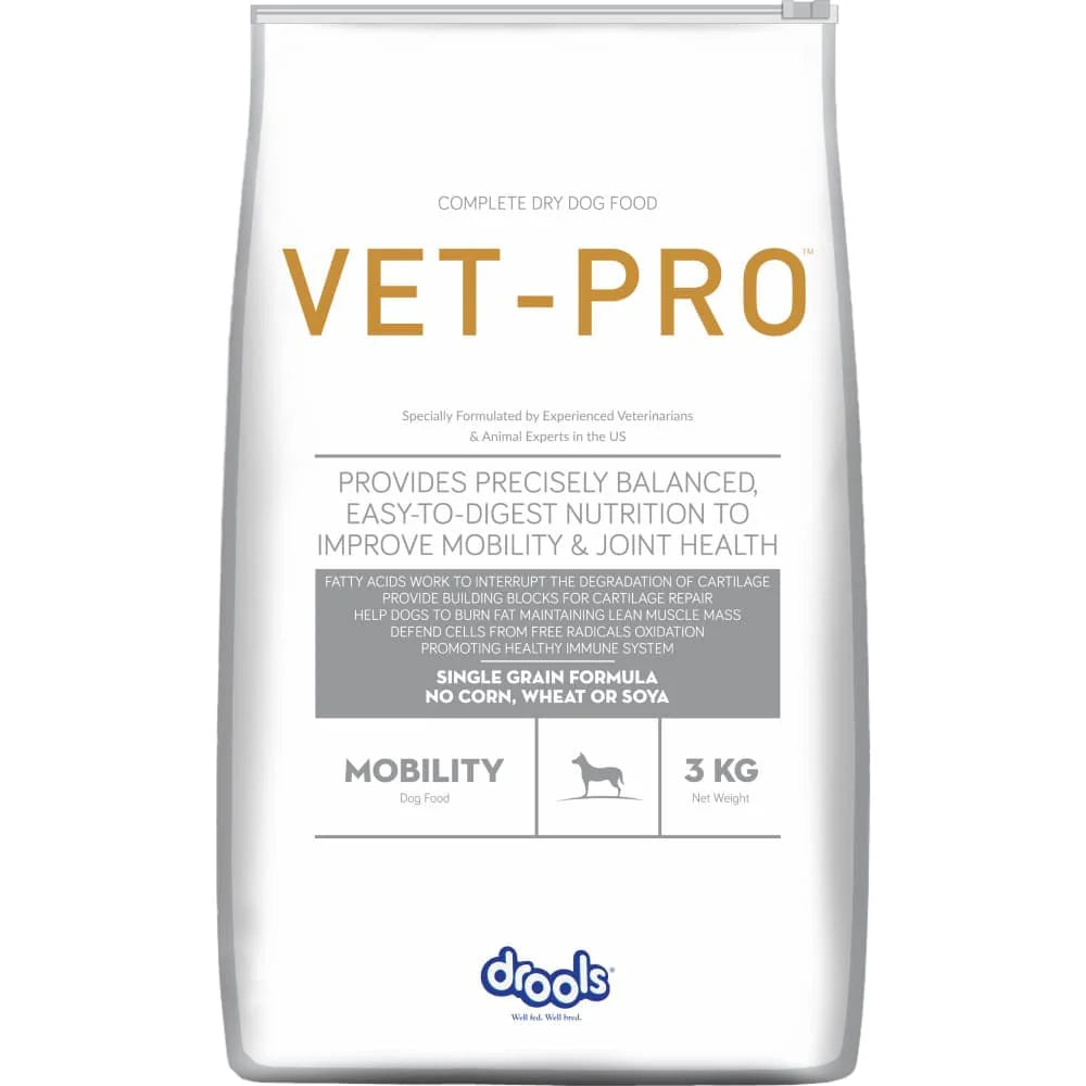 Drools Vet Pro Mobility Dry Dog Food 3kg