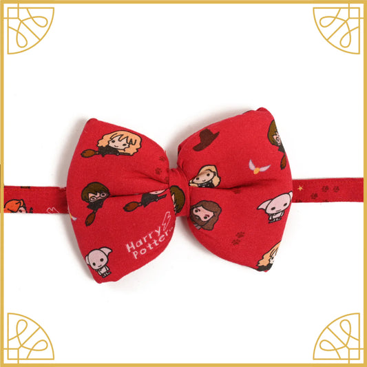 Mutt of Course Friends of Harry Potter Bow For Dogs