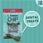 Chip Chops Toothbrush Chew Green Tea Flavour Dog Treat 102g
