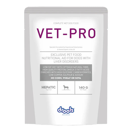 Drools Vet Pro Hepatic Wet Dog Food 140g