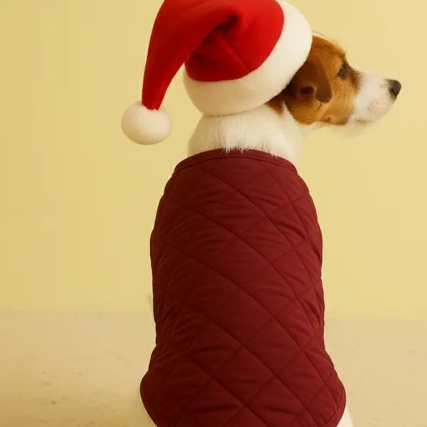 15 Furries Wine Puffer Jacket for Dogs