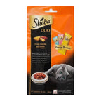 Sheba Duo Adult Crunchy Cat Treats Contain Variants Tuna & Chicken, Salmon & Tuna, Chicken & Salmon 15 x 3 = 45g