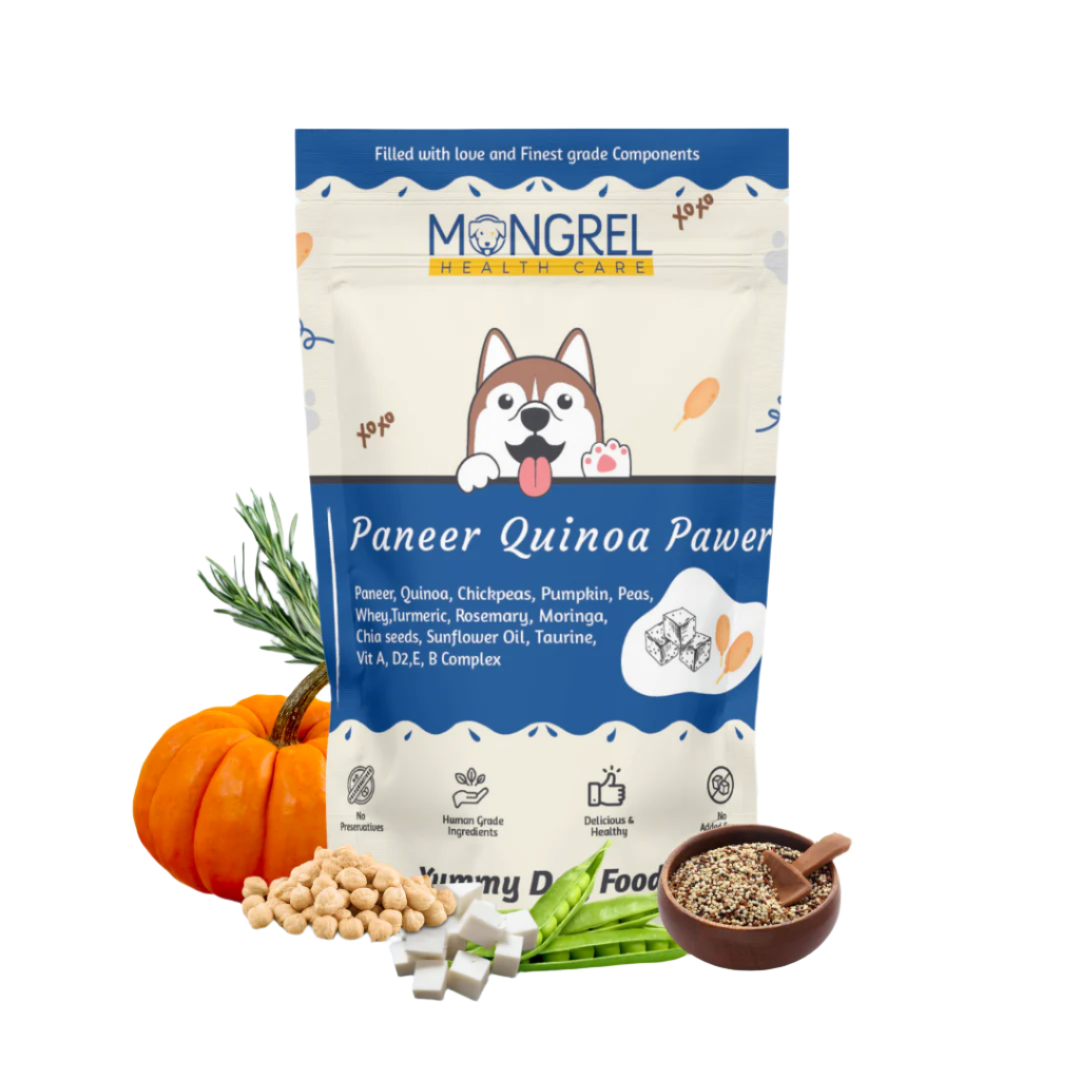 Mongrel Fresh Dog Food – Paneer Quinoa Pawer Flavor
