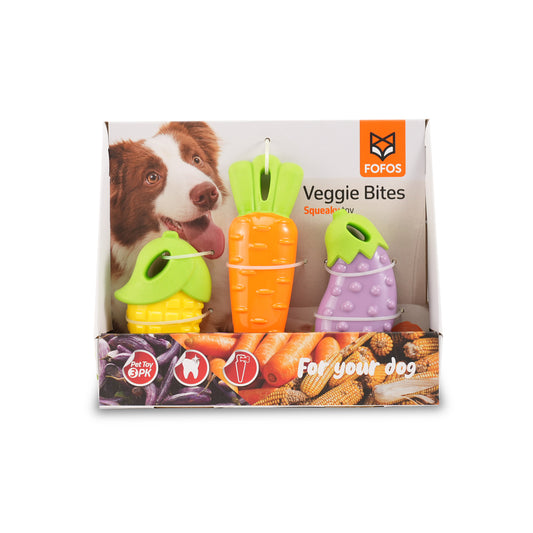 FOFOS Vegi Chew Toy Set M/L 29 x 7 x 23.5 cm