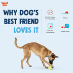 West Paw Zogoflex Toppl Toy for Dogs - Aqua Blue
