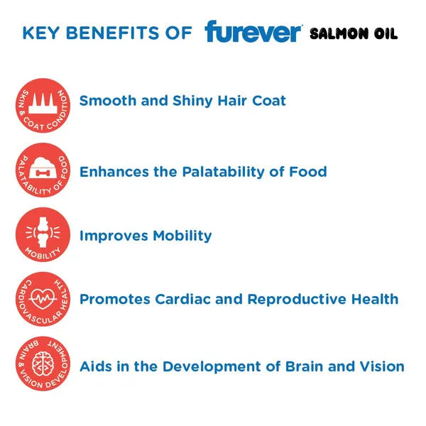 Pawsome Companions Furever Salmon Oil For Cat & Dog 100ml