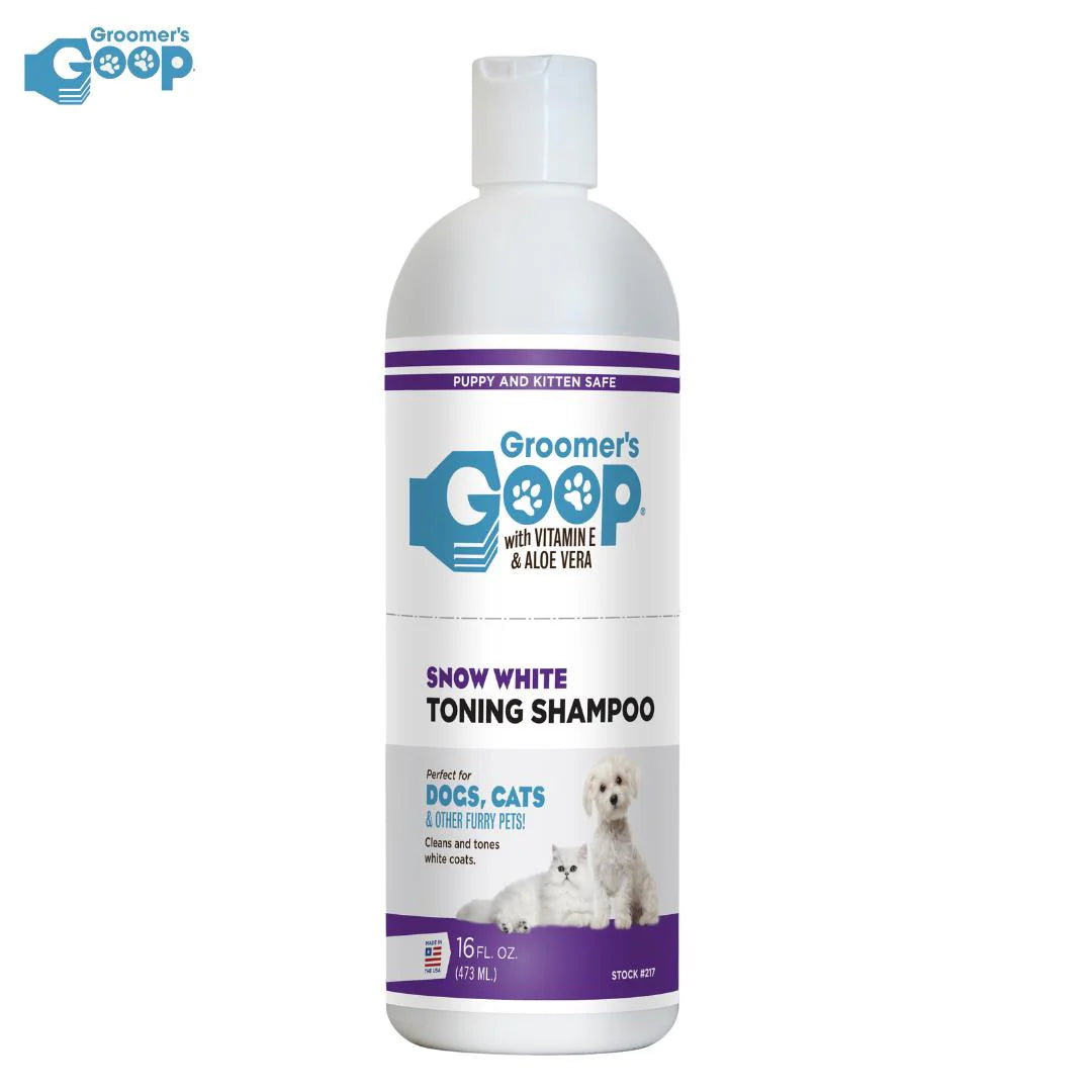 Groomers Goop Snow White Toning Shampoo 473 ml