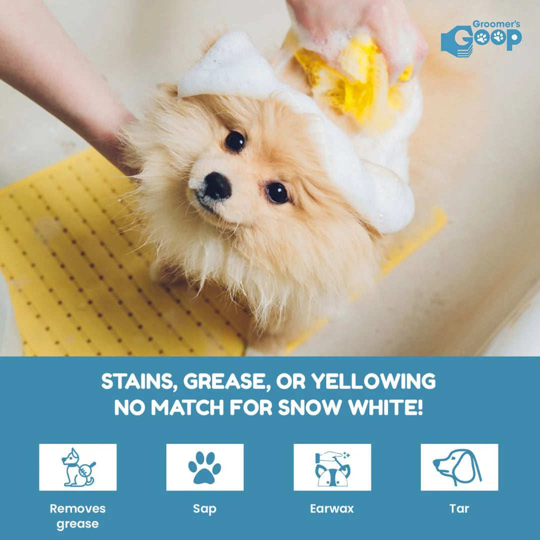Groomers Goop Snow White Toning Shampoo 473 ml