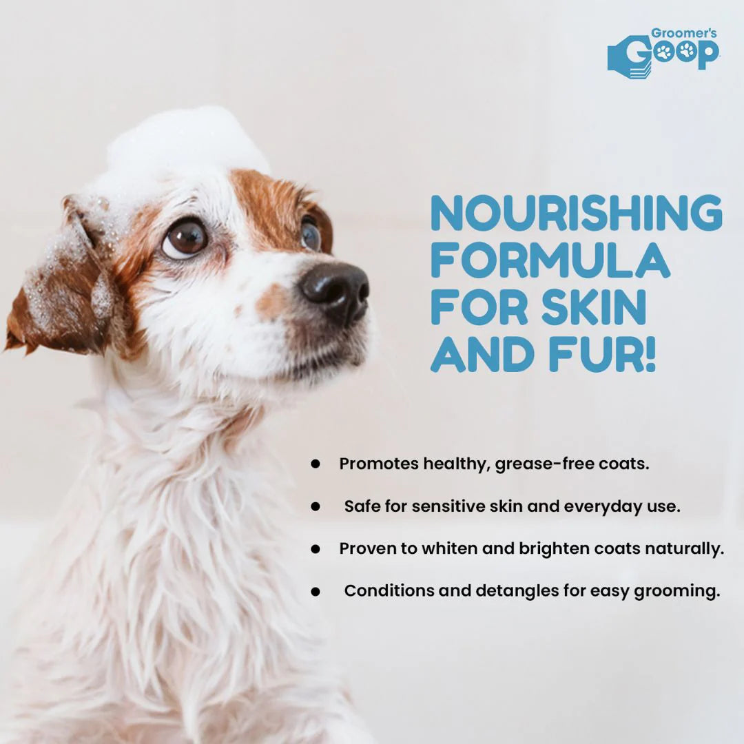 Groomers Goop Snow White Toning Shampoo 473 ml
