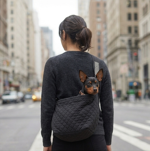 Petaholic Trendy Dumpling Bag For Small Dogs and Cats 62 x 23 x 28cm