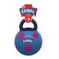 Gigwi Jumball with Rubber Handle Dog Toy Soccer Ball Blue Medium 20x20x26cm
