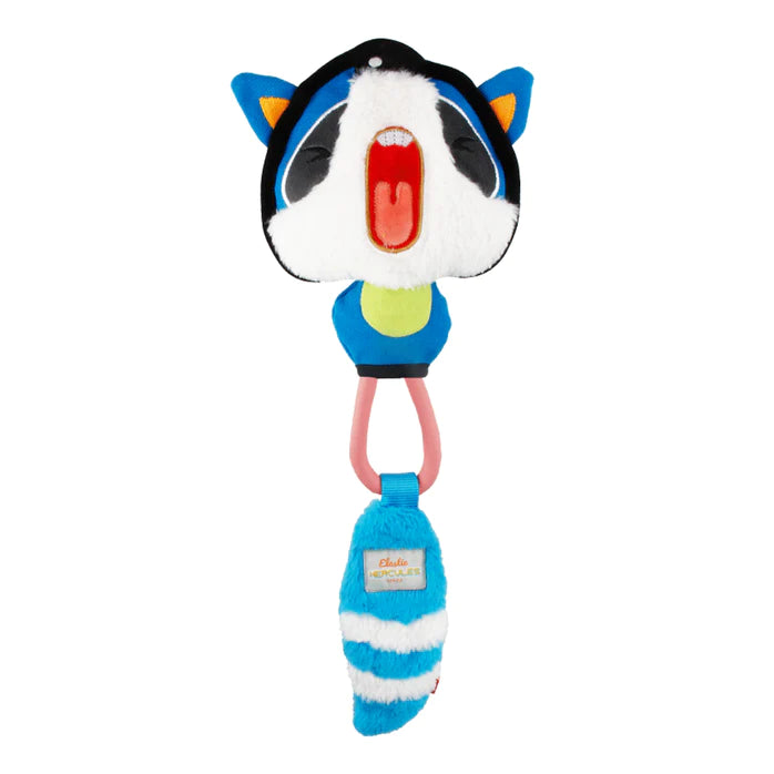 Gigwi Raccoon Cotton Rope Dog Toy With Squeaker and Crinkle Paper Inside - Medium