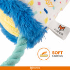 FOFOS Birthday Hat Dog Toy 13x9x28 cm