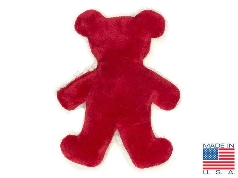 West Paw Holiday Bear Plush & Squeaker Dog Toy