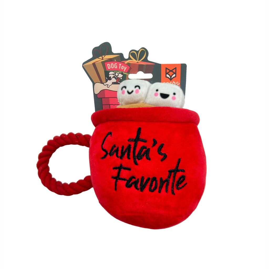 FOFOS Xmas Hot Chocolate Dog Toy 23 x 13 x 15 cm