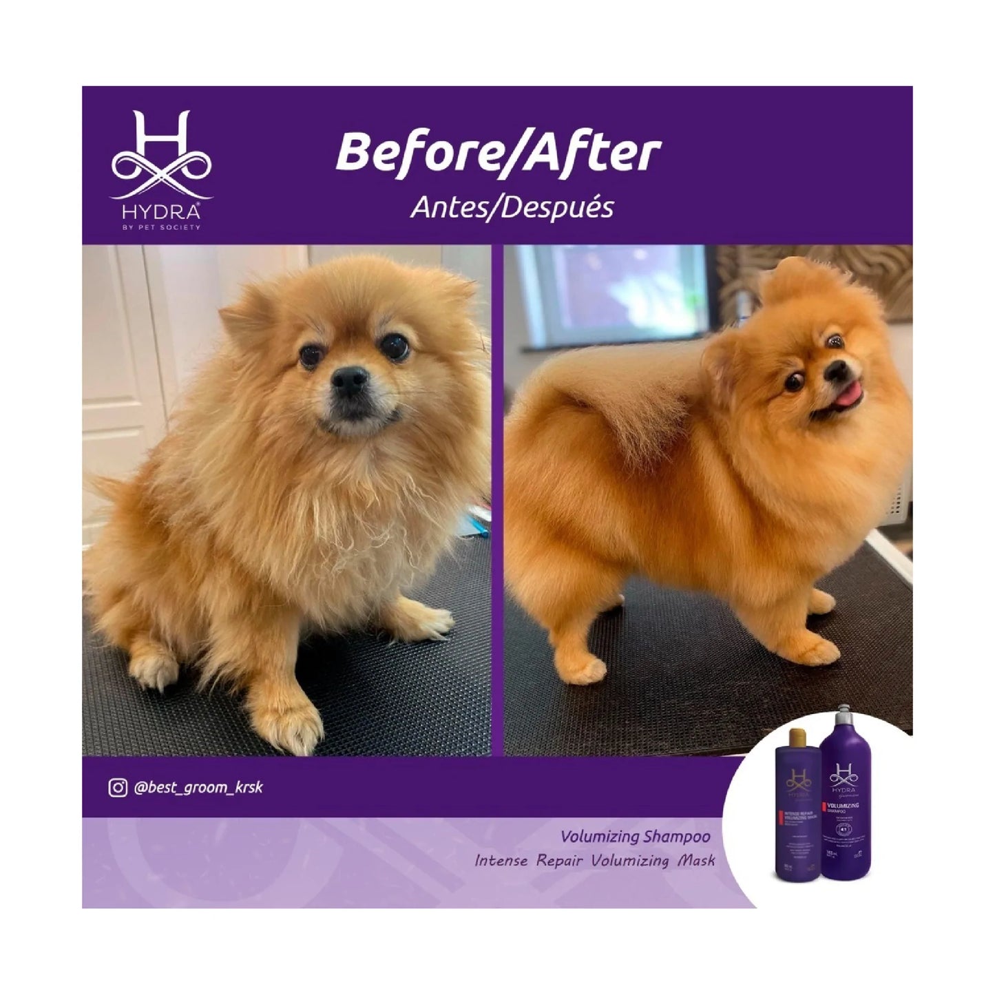 Hydra Groomer’s Volumnizing Shampoo For Dogs & Cats 5L