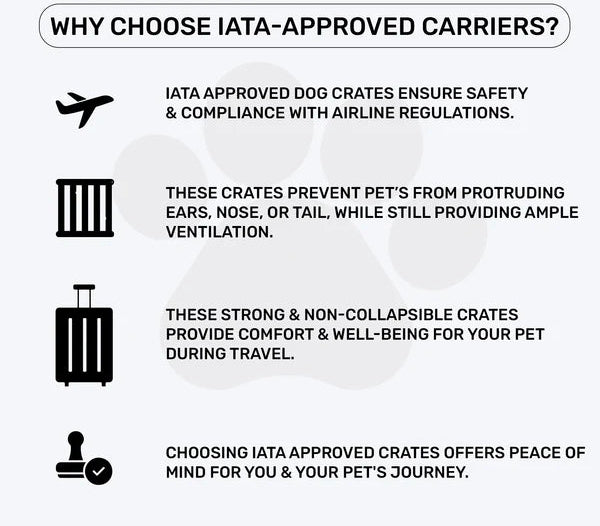 M-Pets Viaggio Carrier (32") IATA Approved For Dogs & Cats L 81.3x56x58.5cm Holds Up To 22kg Bordeau & Grey