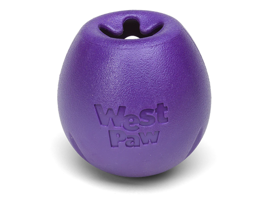 West Paw Rumbl Dog Toy - Eggplant