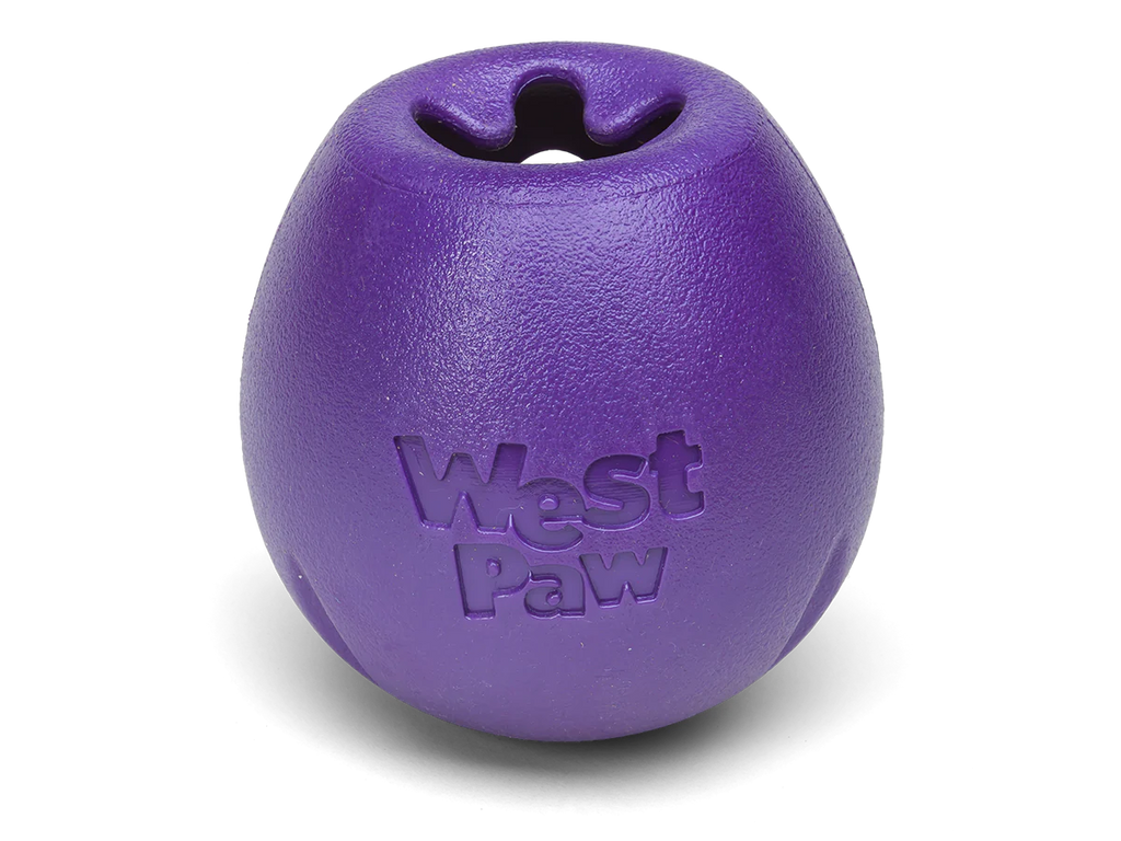 West Paw Rumbl Dog Toy - Eggplant