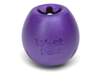West Paw Rumbl Dog Toy - Eggplant