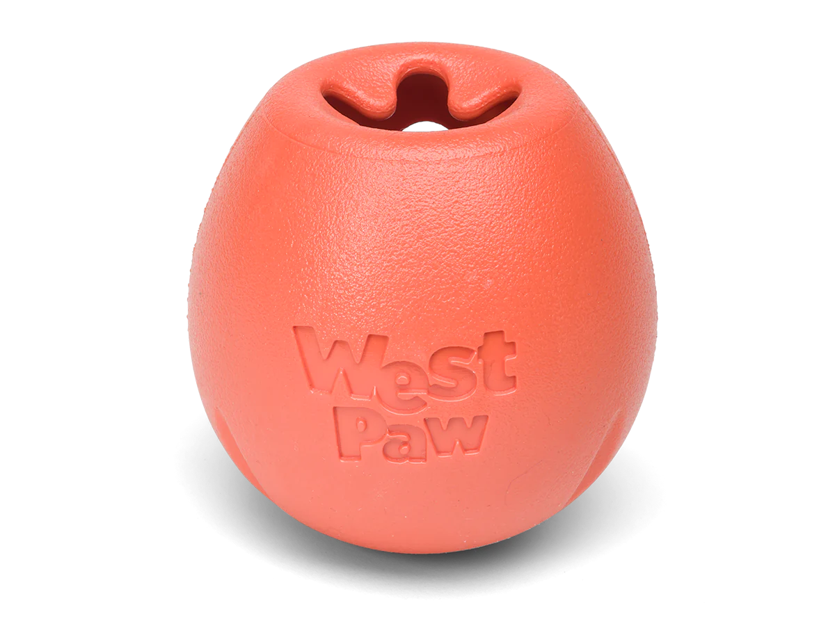 West Paw Rumbl Dog Toy - Melon