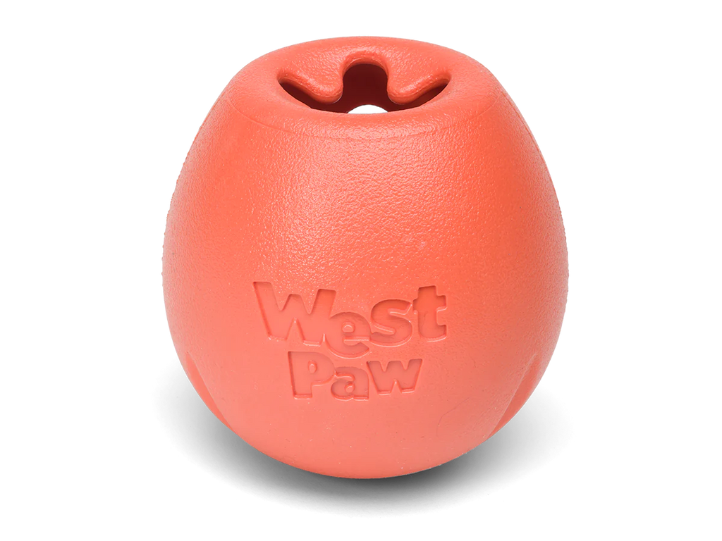 West Paw Rumbl Treat Dispenser Toy - Melon