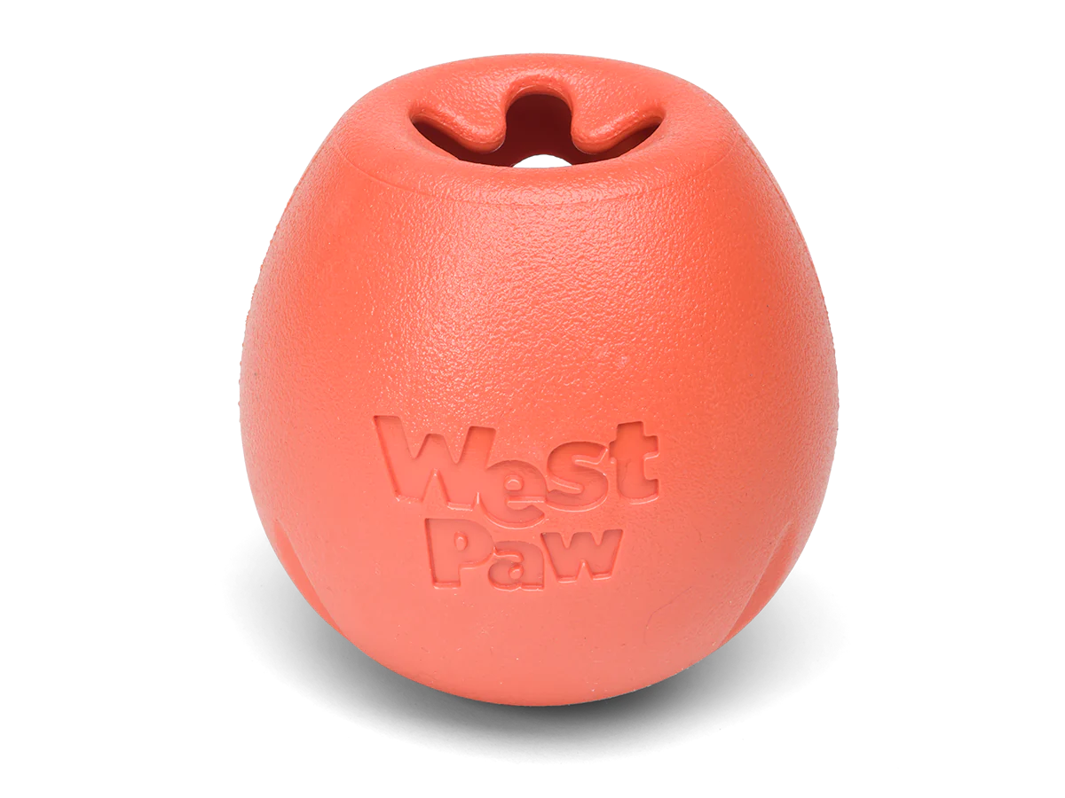 West Paw Rumbl Treat Dispenser Toy - Melon
