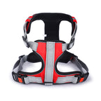 Basil No-Pull Vest Reflective Handle Harness - Red
