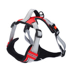 Basil No-Pull Vest Reflective Handle Harness - Red