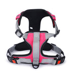 Basil No-Pull Vest Reflective Handle Harness - Pink