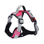 Basil No-Pull Vest Reflective Handle Harness - Pink