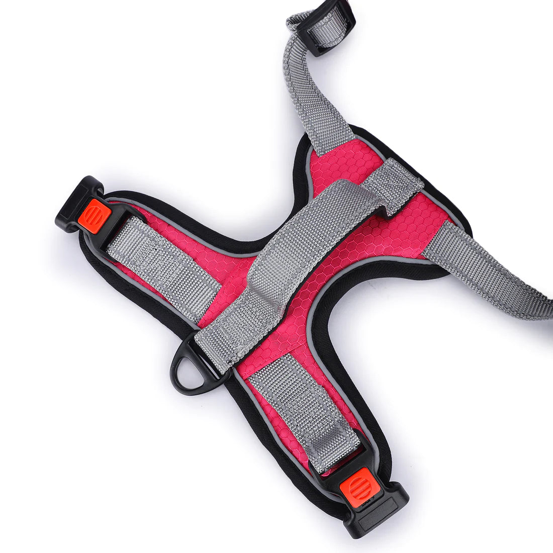 Basil No-Pull Vest Reflective Handle Harness - Pink